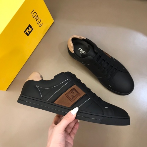 Cheap Fendi Casual Shoes For Men #1244051 Replica Wholesale [$72.00 USD] [ITEM#1244051] on Replica Fendi Casual Shoes