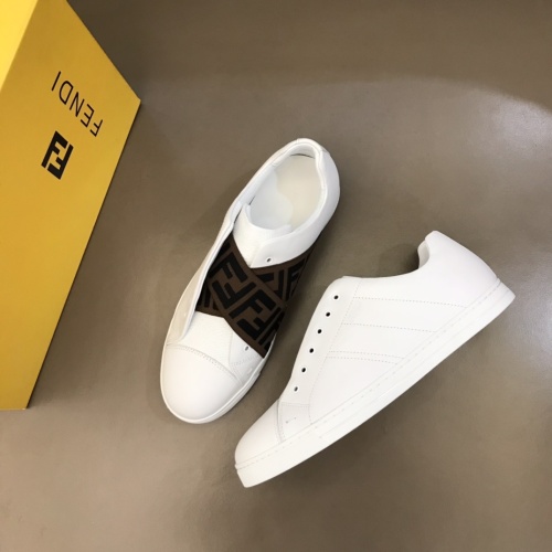 Cheap Fendi Casual Shoes For Men #1244052 Replica Wholesale [$72.00 USD] [ITEM#1244052] on Replica Fendi Casual Shoes