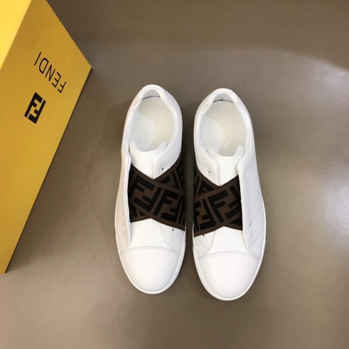 Cheap Fendi Casual Shoes For Men #1244052 Replica Wholesale [$72.00 USD] [ITEM#1244052] on Replica Fendi Casual Shoes