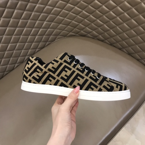 Cheap Fendi Casual Shoes For Men #1244058 Replica Wholesale [$64.00 USD] [ITEM#1244058] on Replica Fendi Casual Shoes