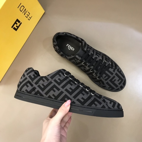 Cheap Fendi Casual Shoes For Men #1244059 Replica Wholesale [$64.00 USD] [ITEM#1244059] on Replica Fendi Casual Shoes