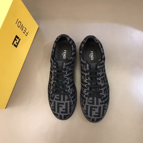 Cheap Fendi Casual Shoes For Men #1244059 Replica Wholesale [$64.00 USD] [ITEM#1244059] on Replica Fendi Casual Shoes