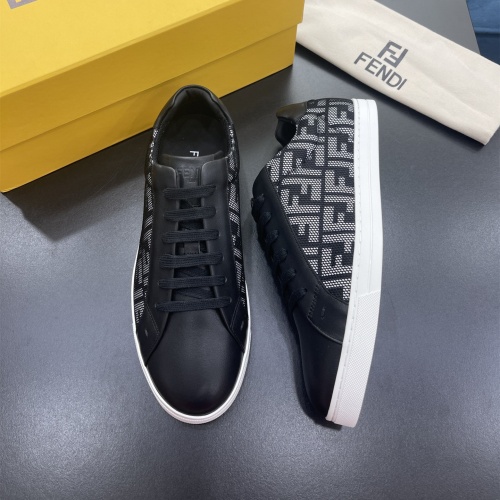 Cheap Fendi Casual Shoes For Men #1244063 Replica Wholesale [$68.00 USD] [ITEM#1244063] on Replica Fendi Casual Shoes