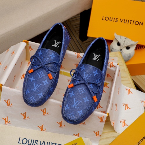 Cheap Louis Vuitton LV Oxfords Shoes For Men #1244067 Replica Wholesale [$85.00 USD] [ITEM#1244067] on Replica Louis Vuitton LV Oxfords Shoes