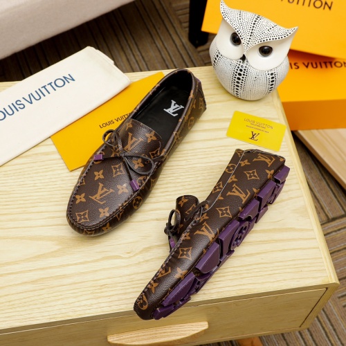 Cheap Louis Vuitton LV Oxfords Shoes For Men #1244068 Replica Wholesale [$85.00 USD] [ITEM#1244068] on Replica Louis Vuitton LV Oxfords Shoes