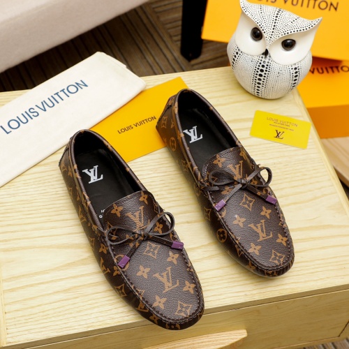 Cheap Louis Vuitton LV Oxfords Shoes For Men #1244068 Replica Wholesale [$85.00 USD] [ITEM#1244068] on Replica Louis Vuitton LV Oxfords Shoes