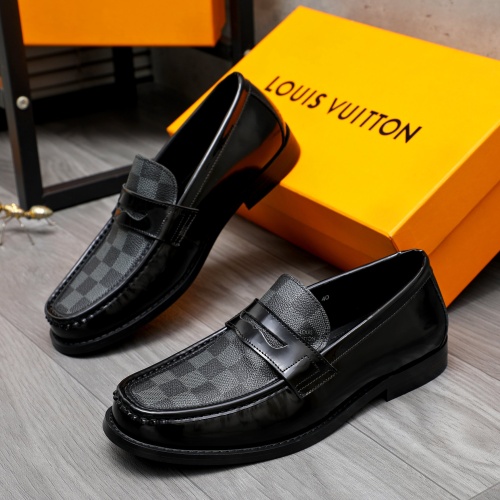 Cheap Louis Vuitton LV Oxfords Shoes For Men #1244081 Replica Wholesale [$82.00 USD] [ITEM#1244081] on Replica Louis Vuitton LV Oxfords Shoes