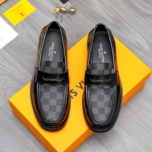 Cheap Louis Vuitton LV Oxfords Shoes For Men #1244081 Replica Wholesale [$82.00 USD] [ITEM#1244081] on Replica Louis Vuitton LV Oxfords Shoes