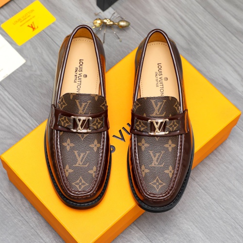 Cheap Louis Vuitton LV Oxfords Shoes For Men #1244084 Replica Wholesale [$82.00 USD] [ITEM#1244084] on Replica Louis Vuitton LV Oxfords Shoes