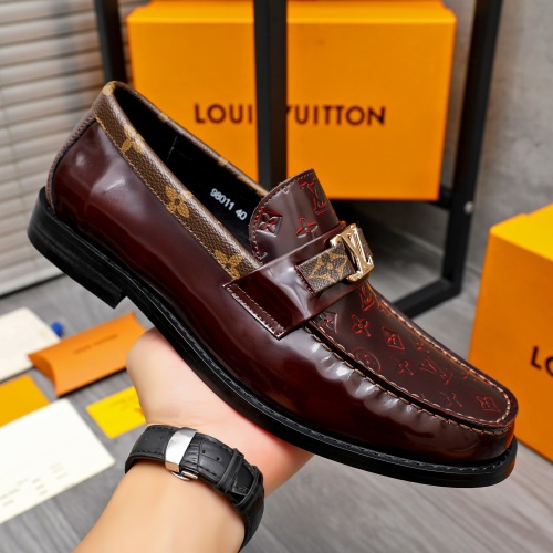 Cheap Louis Vuitton LV Oxfords Shoes For Men #1244086 Replica Wholesale [$82.00 USD] [ITEM#1244086] on Replica Louis Vuitton LV Oxfords Shoes