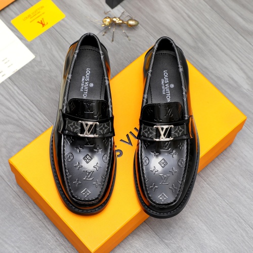 Cheap Louis Vuitton LV Oxfords Shoes For Men #1244087 Replica Wholesale [$82.00 USD] [ITEM#1244087] on Replica Louis Vuitton LV Oxfords Shoes