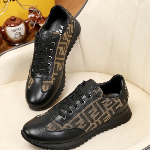 Cheap Fendi Casual Shoes For Men #1244093 Replica Wholesale [$72.00 USD] [ITEM#1244093] on Replica Fendi Casual Shoes