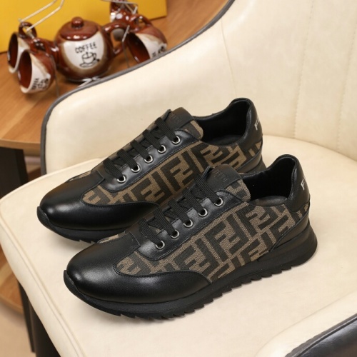 Cheap Fendi Casual Shoes For Men #1244093 Replica Wholesale [$72.00 USD] [ITEM#1244093] on Replica Fendi Casual Shoes