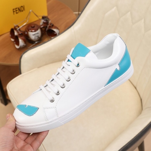 Cheap Fendi Casual Shoes For Men #1244094 Replica Wholesale [$72.00 USD] [ITEM#1244094] on Replica Fendi Casual Shoes