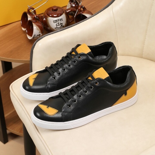 Cheap Fendi Casual Shoes For Men #1244095 Replica Wholesale [$72.00 USD] [ITEM#1244095] on Replica Fendi Casual Shoes