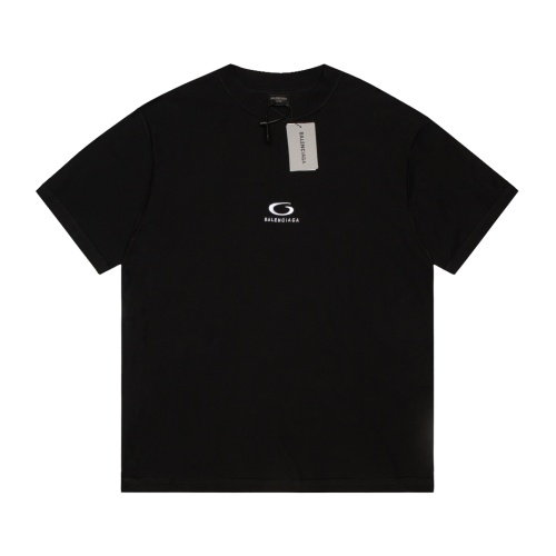 Cheap Balenciaga T-Shirts Short Sleeved For Unisex #1244117 Replica Wholesale [$40.00 USD] [ITEM#1244117] on Replica Balenciaga T-Shirts