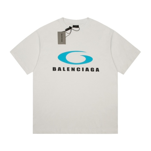 Cheap Balenciaga T-Shirts Short Sleeved For Unisex #1244119 Replica Wholesale [$40.00 USD] [ITEM#1244119] on Replica Balenciaga T-Shirts