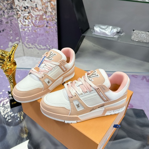 Cheap Louis Vuitton Casual Shoes For Women #1244155 Replica Wholesale [$125.00 USD] [ITEM#1244155] on Replica Louis Vuitton Casual Shoes