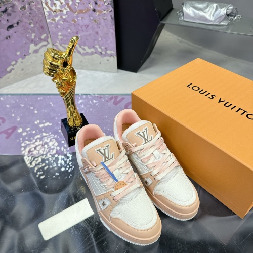 Cheap Louis Vuitton Casual Shoes For Women #1244155 Replica Wholesale [$125.00 USD] [ITEM#1244155] on Replica Louis Vuitton Casual Shoes