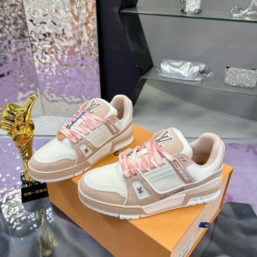 Cheap Louis Vuitton Casual Shoes For Women #1244157 Replica Wholesale [$125.00 USD] [ITEM#1244157] on Replica Louis Vuitton Casual Shoes