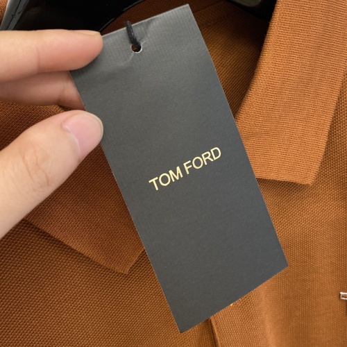 Cheap Tom Ford T-Shirts Short Sleeved For Men #1244163 Replica Wholesale [$76.00 USD] [ITEM#1244163] on Replica Tom Ford T-Shirts