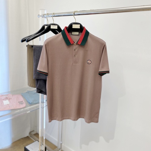 Cheap Gucci T-Shirts Short Sleeved For Men #1244184 Replica Wholesale [$72.00 USD] [ITEM#1244184] on Replica Gucci T-Shirts