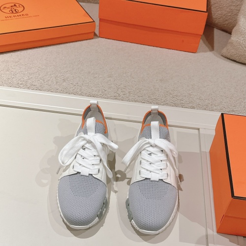 Cheap Hermes Casual Shoes For Women #1244192 Replica Wholesale [$100.00 USD] [ITEM#1244192] on Replica Hermes Casual Shoes