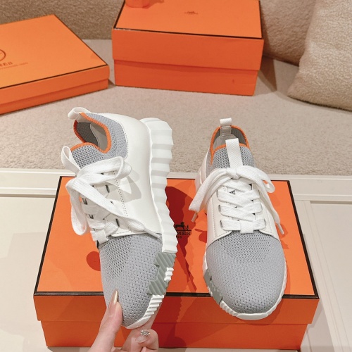 Cheap Hermes Casual Shoes For Women #1244192 Replica Wholesale [$100.00 USD] [ITEM#1244192] on Replica Hermes Casual Shoes