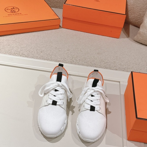 Cheap Hermes Casual Shoes For Women #1244219 Replica Wholesale [$100.00 USD] [ITEM#1244219] on Replica Hermes Casual Shoes