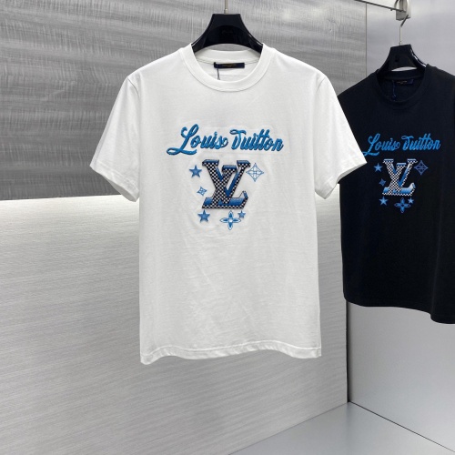 Cheap Louis Vuitton LV T-Shirts Short Sleeved For Unisex #1244227 Replica Wholesale [$64.00 USD] [ITEM#1244227] on Replica Louis Vuitton LV T-Shirts