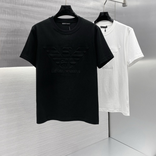 Cheap Armani T-Shirts Short Sleeved For Unisex #1244263 Replica Wholesale [$64.00 USD] [ITEM#1244263] on Replica Armani T-Shirts