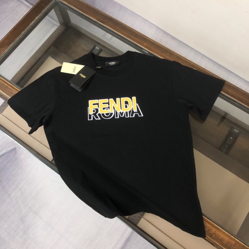 Cheap Fendi T-Shirts Short Sleeved For Unisex #1244297 Replica Wholesale [$41.00 USD] [ITEM#1244297] on Replica Fendi T-Shirts