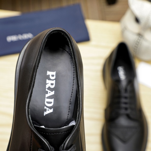 Cheap Prada Leather Shoes For Men #1244305 Replica Wholesale [$108.00 USD] [ITEM#1244305] on Replica Prada Leather Shoes