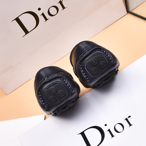 Cheap Christian Dior Leather Shoes For Men #1244311 Replica Wholesale [$80.00 USD] [ITEM#1244311] on Replica Christian Dior Leather Shoes