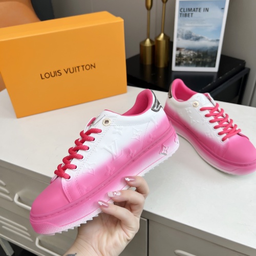 Cheap Louis Vuitton Casual Shoes For Women #1244329 Replica Wholesale [$105.00 USD] [ITEM#1244329] on Replica Louis Vuitton Casual Shoes