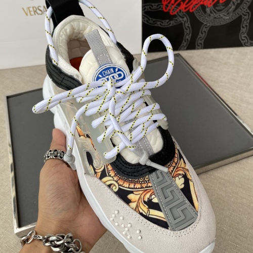 Cheap Versace Casual Shoes For Women #1244411 Replica Wholesale [$92.00 USD] [ITEM#1244411] on Replica Versace Casual Shoes