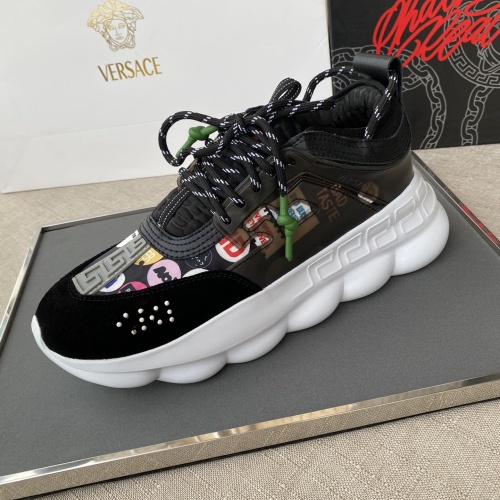 Cheap Versace Casual Shoes For Men #1244421 Replica Wholesale [$92.00 USD] [ITEM#1244421] on Replica Versace Casual Shoes