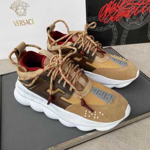 Cheap Versace Casual Shoes For Men #1244429 Replica Wholesale [$92.00 USD] [ITEM#1244429] on Replica Versace Casual Shoes