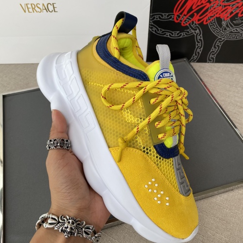 Cheap Versace Casual Shoes For Women #1244430 Replica Wholesale [$92.00 USD] [ITEM#1244430] on Replica Versace Casual Shoes