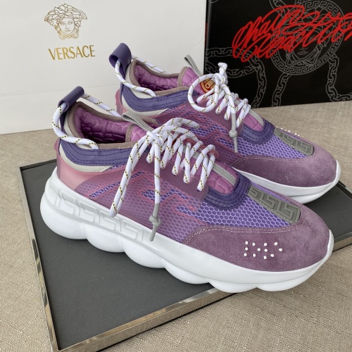 Cheap Versace Casual Shoes For Women #1244432 Replica Wholesale [$92.00 USD] [ITEM#1244432] on Replica Versace Casual Shoes