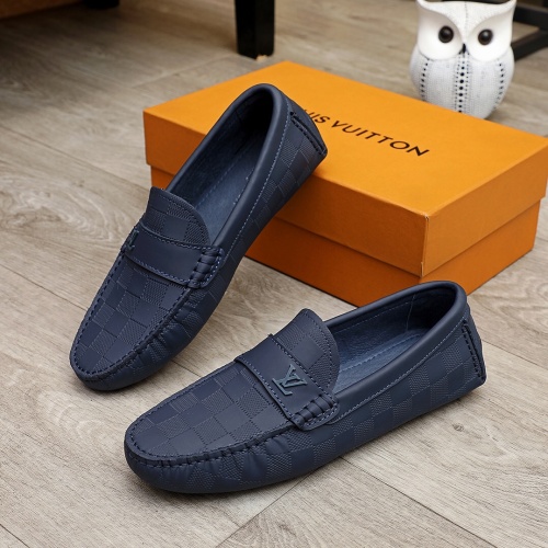 Cheap Louis Vuitton LV Oxfords Shoes For Men #1244435 Replica Wholesale [$64.00 USD] [ITEM#1244435] on Replica Louis Vuitton LV Oxfords Shoes