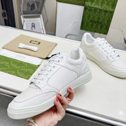 Cheap Gucci Casual Shoes For Men #1244457 Replica Wholesale [$108.00 USD] [ITEM#1244457] on Replica Gucci Casual Shoes