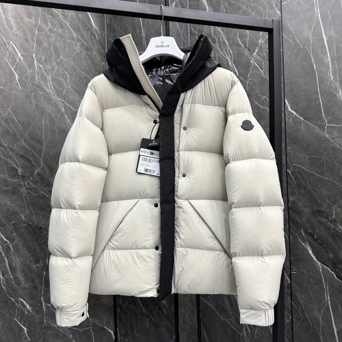 Cheap Moncler Down Feather Coat Long Sleeved For Men #1244463 Replica Wholesale [$155.00 USD] [ITEM#1244463] on Replica Moncler Down Feather Coat