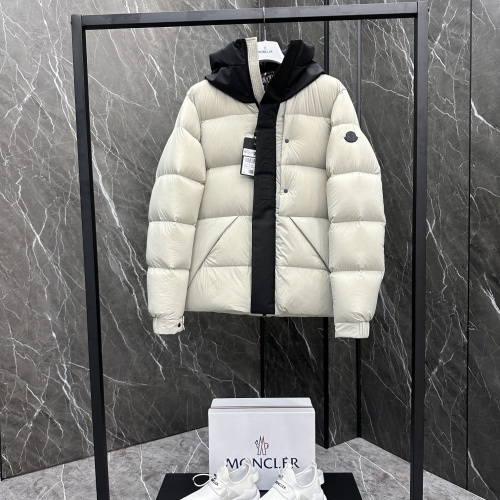 Cheap Moncler Down Feather Coat Long Sleeved For Men #1244463 Replica Wholesale [$155.00 USD] [ITEM#1244463] on Replica Moncler Down Feather Coat