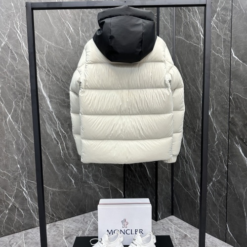 Cheap Moncler Down Feather Coat Long Sleeved For Men #1244463 Replica Wholesale [$155.00 USD] [ITEM#1244463] on Replica Moncler Down Feather Coat