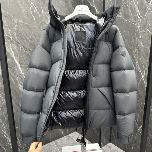 Cheap Moncler Down Feather Coat Long Sleeved For Men #1244464 Replica Wholesale [$155.00 USD] [ITEM#1244464] on Replica Moncler Down Feather Coat