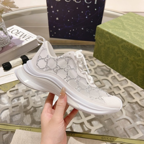 Cheap Gucci Casual Shoes For Women #1244481 Replica Wholesale [$128.00 USD] [ITEM#1244481] on Replica Gucci Casual Shoes