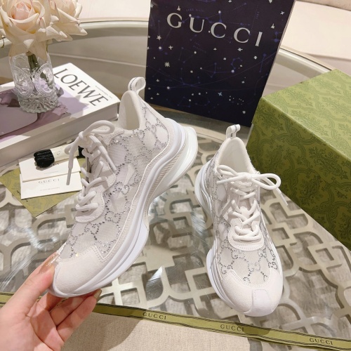 Cheap Gucci Casual Shoes For Women #1244481 Replica Wholesale [$128.00 USD] [ITEM#1244481] on Replica Gucci Casual Shoes