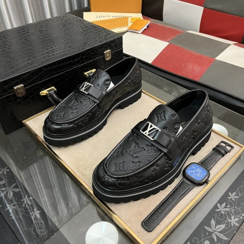 Cheap Louis Vuitton LV Oxfords Shoes For Men #1244513 Replica Wholesale [$115.00 USD] [ITEM#1244513] on Replica Louis Vuitton LV Oxfords Shoes