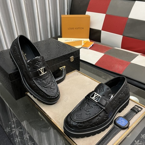 Cheap Louis Vuitton LV Oxfords Shoes For Men #1244513 Replica Wholesale [$115.00 USD] [ITEM#1244513] on Replica Louis Vuitton LV Oxfords Shoes